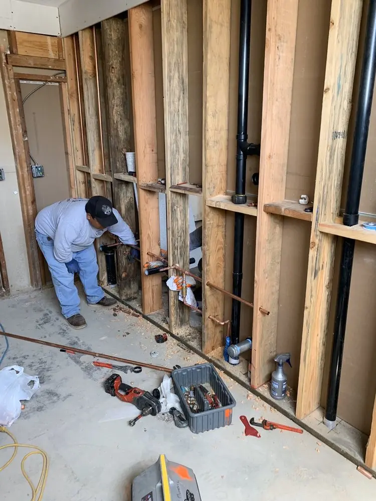 Commercial rough-in plumbing for Gas Line Repair in Murrysville